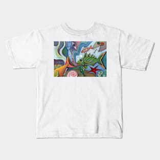 Fish abstract II Kids T-Shirt